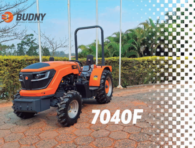 Trator Budny BDY 7040F em 