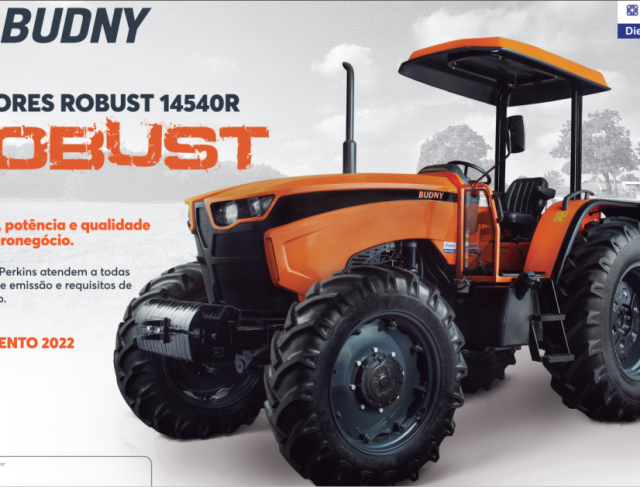 Trator Budny Robust 14540R em 